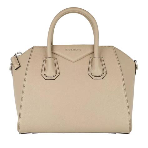 givenchy small antigona two-tone shoulder bag in beige|givenchy antigona small bags used.